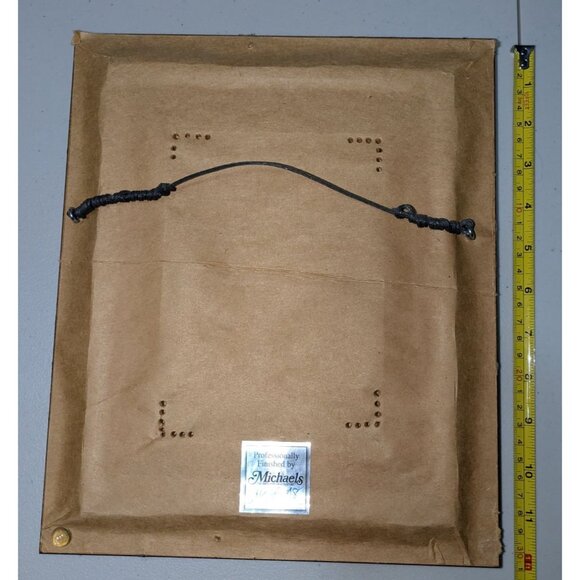 Framed Oil Painting of Colorful Floral Bouquet by Rogers 12"x9" - Picture 6 of 10